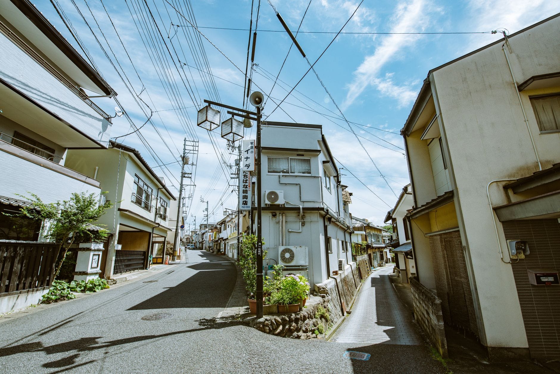 日本の街並み